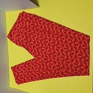 Valentine's Day LuLaRoe Leggings -  Tall and Curvy - excellent condition
